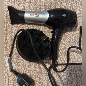 CHI PRO Low EMF Black Hair Dryer
